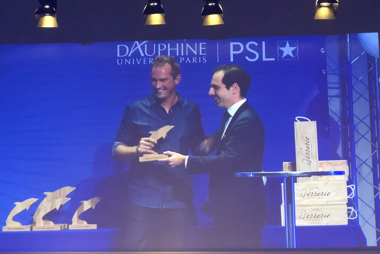 Thibault Lamarque, prix Dauphine