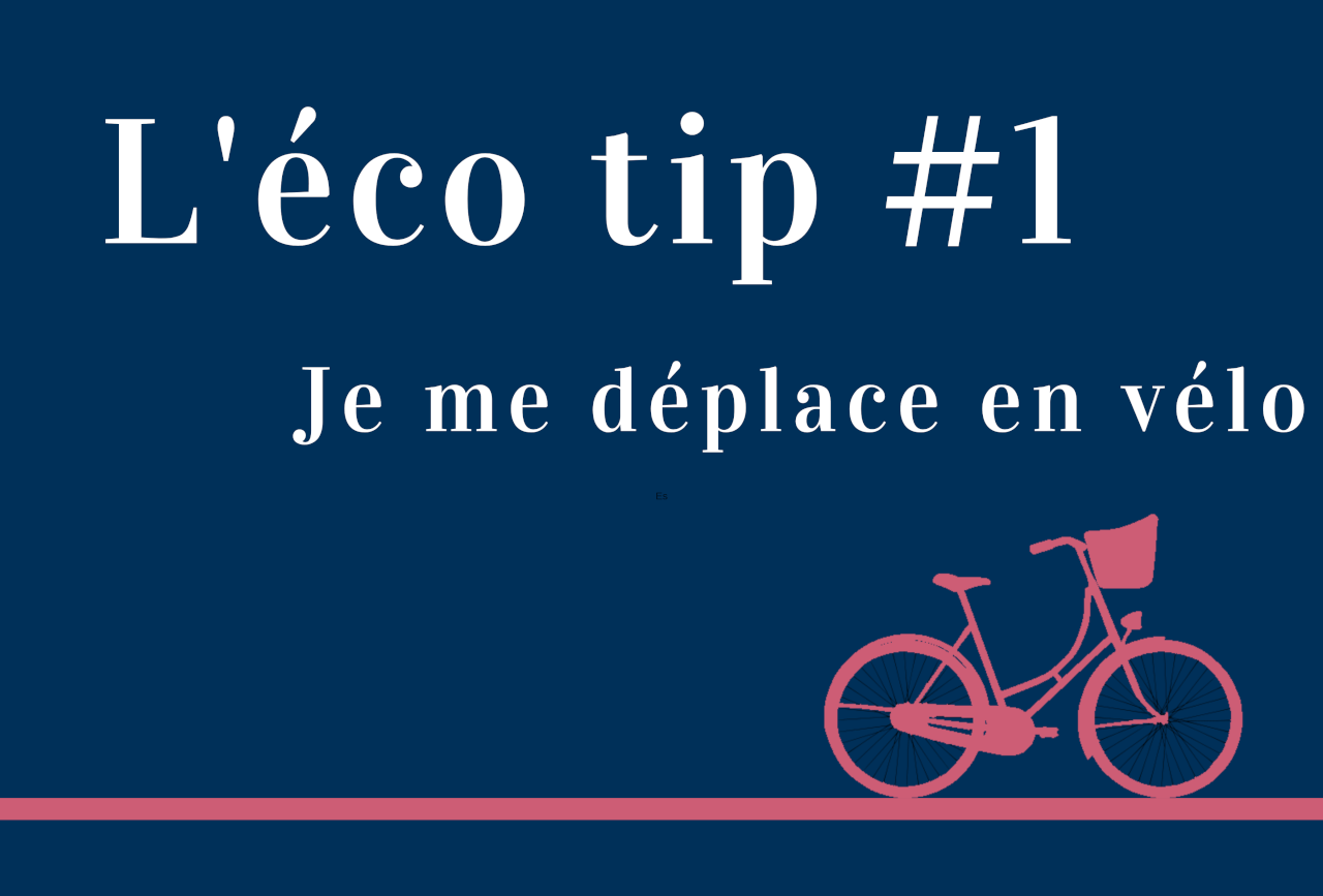 eco tip deplacer en velo