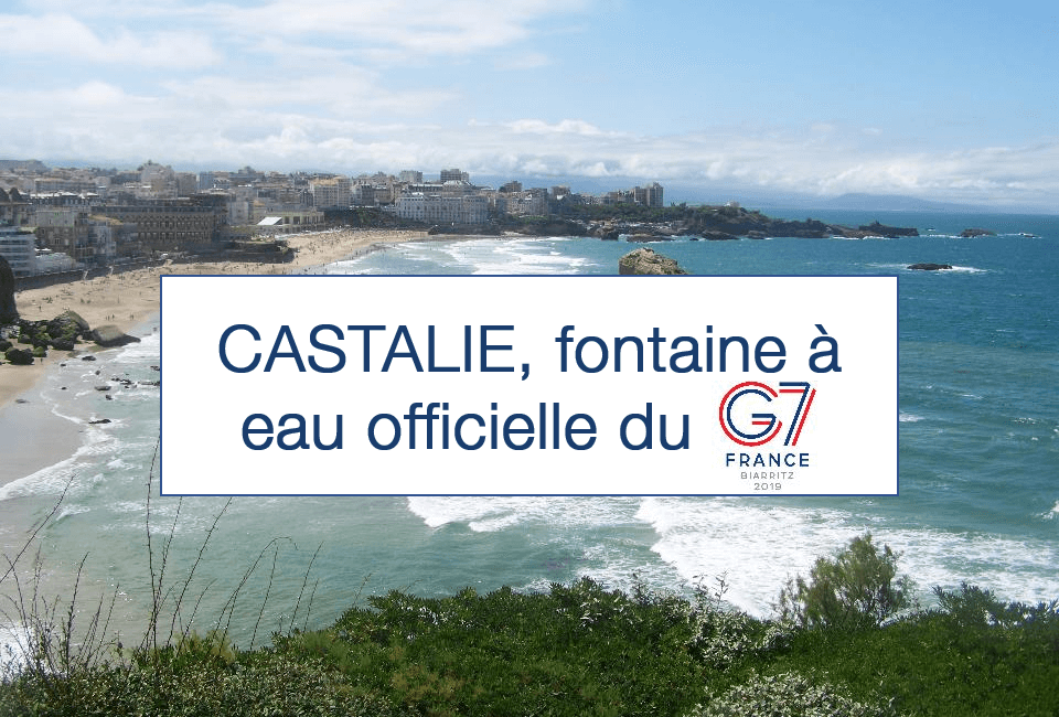 Fontaines à eau CASTALIE au g7