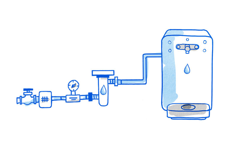 filtration fontaine a eau castalie